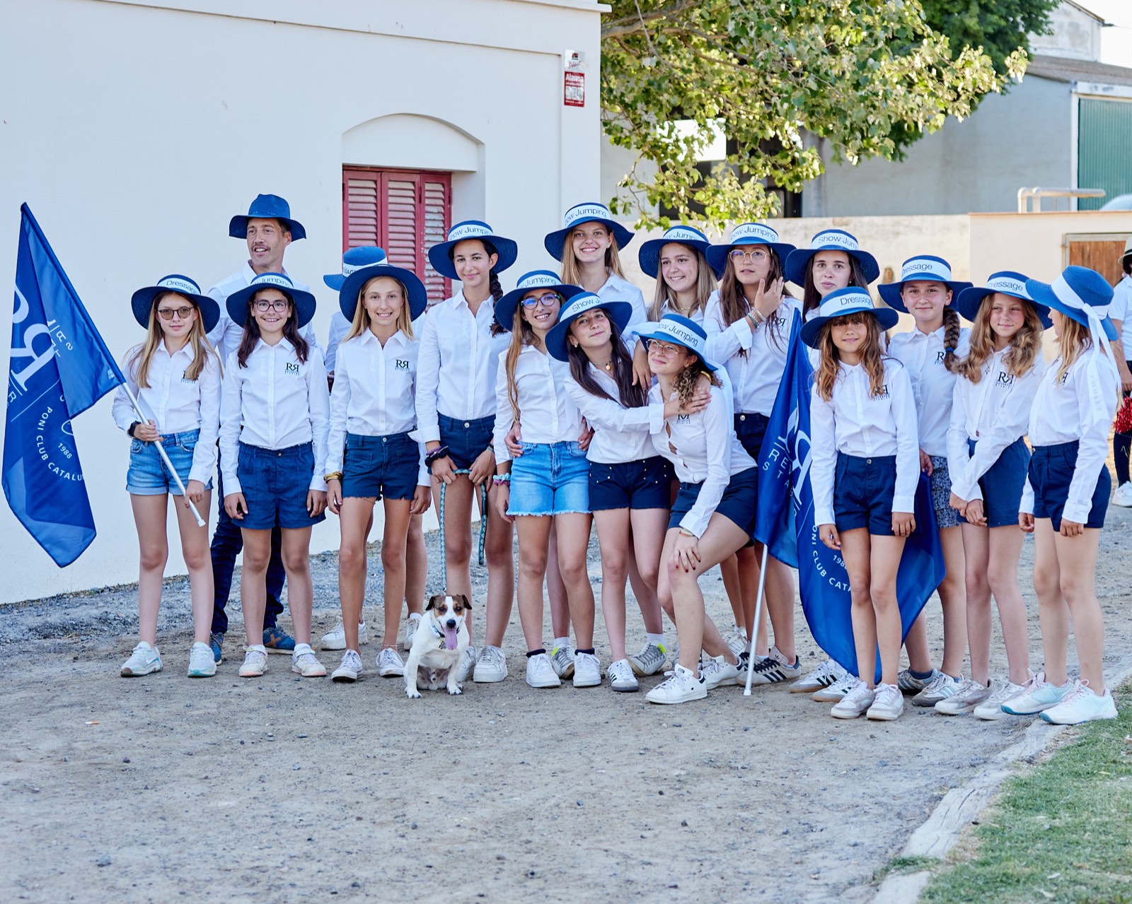 Equipo de competición de Reverter Stables y Poni Club Catalunya